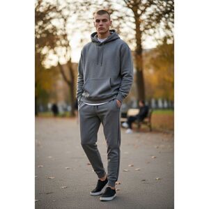 Nike Yoga Dri-FIT Black Grey Dyed Jogger Sweatpants Men's Size M